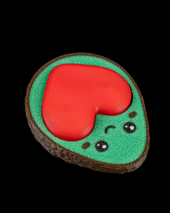 Avocado Clicker fidget toy.